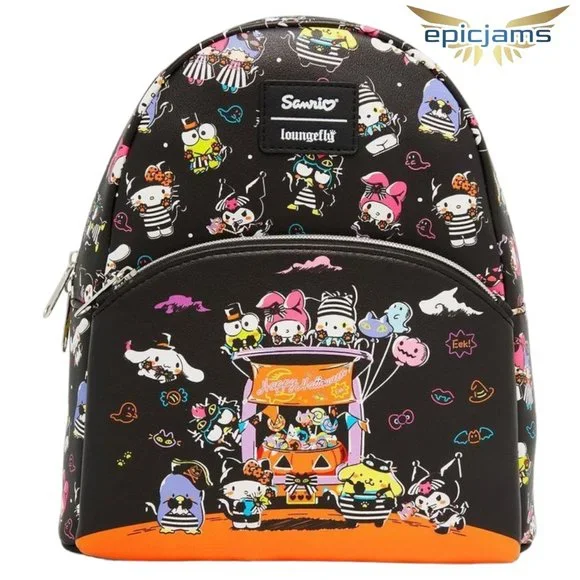 Sanrio Hello Kitty and Friends Halloween Costume Loungefly Mini Backpack: NWT Sanrio Hello Kitty & Friends Exclusive Halloween Costume  main image 3